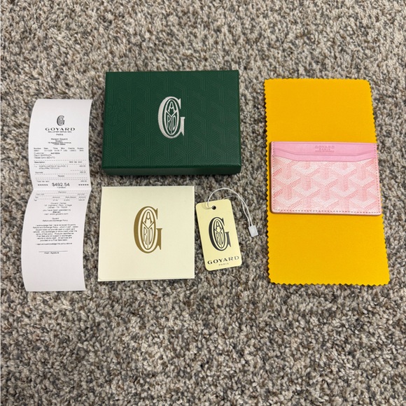Goyard Other - Pink “Goyard” Cardholder